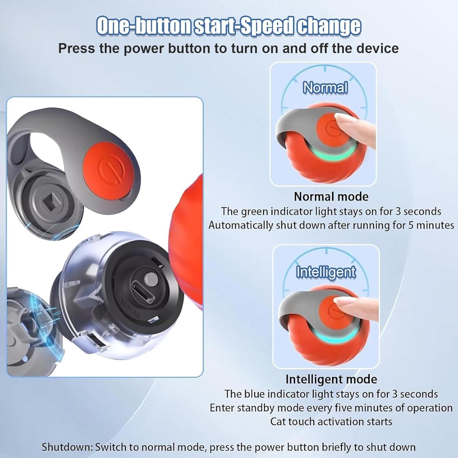 Speedy Tail Cat Toy, Rechargeable, Interactive Fun