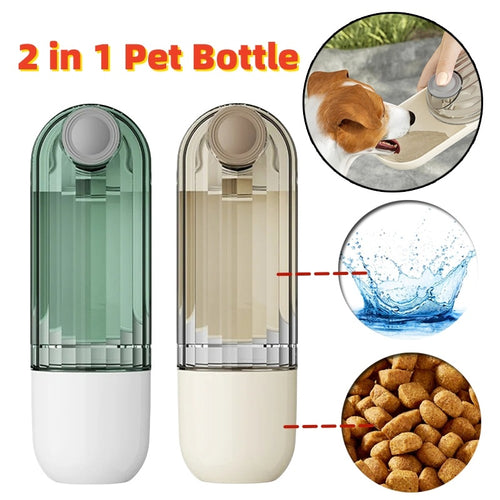 2-in-1 Pet Water and Food Cup