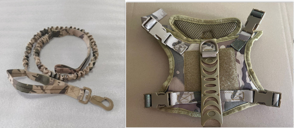 Vest-Style Pet Harness with Hand Holding Rope