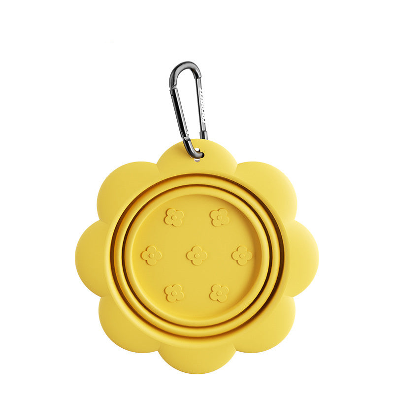 Portable Foldable Pet Feeding Bowl