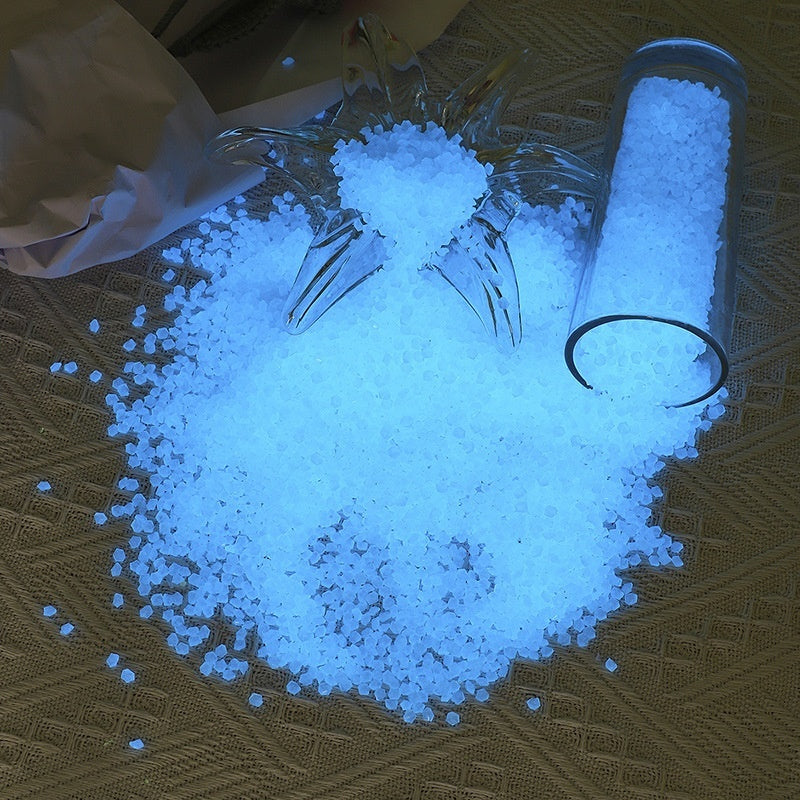 3–5mm Blue Luminous Sand for Aquariums