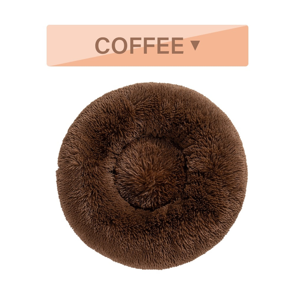 Soft Washable Donut Bed for Small and Large Dogs