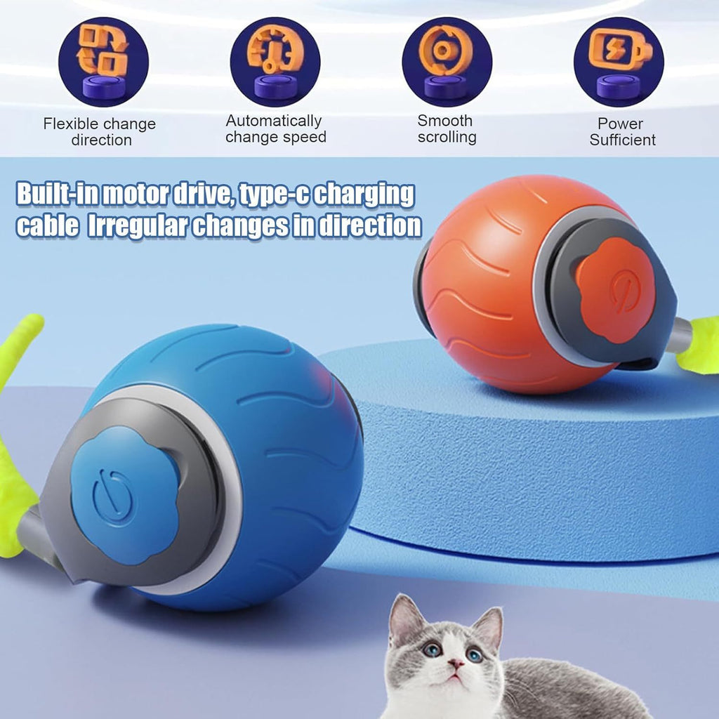 Speedy Tail Cat Toy, Rechargeable, Interactive Fun