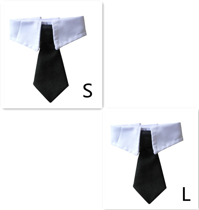 Pet Bow Tie with Cute Cartoon Print