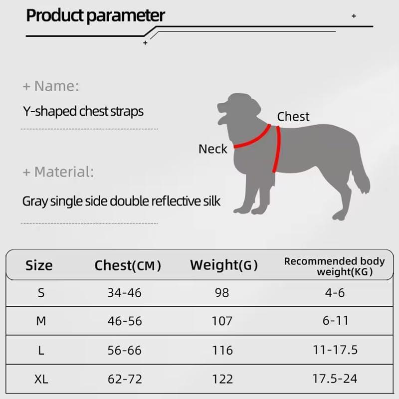 Adjustable Dog and Cat Harness with Reflective Design