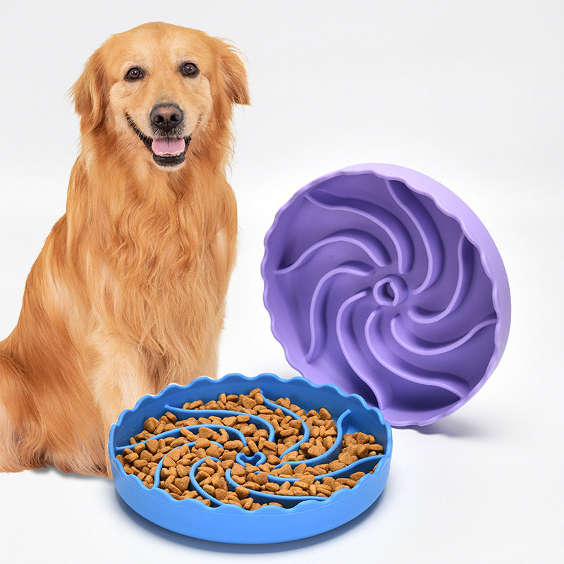 Pet Slow Food Bowl with Suction Cup