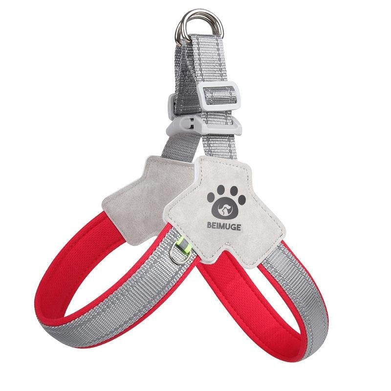 Adjustable Dog and Cat Harness with Reflective Design