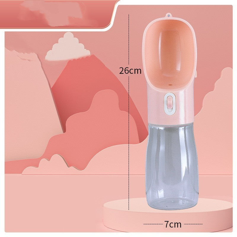 Travel-Friendly Water Bottle & Dog Bowl