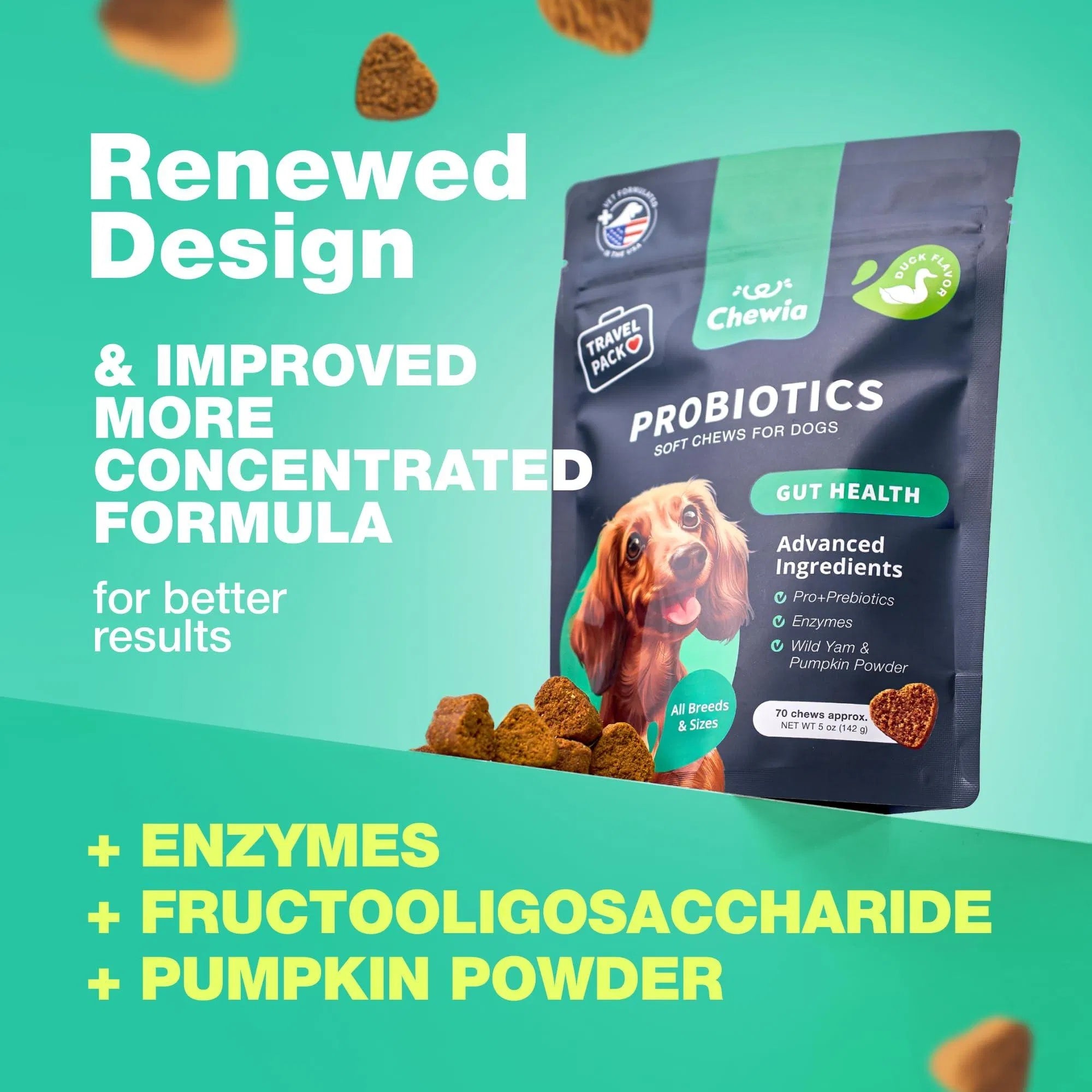 Probiotic Chews for Dogs – Gut & Allergy Support