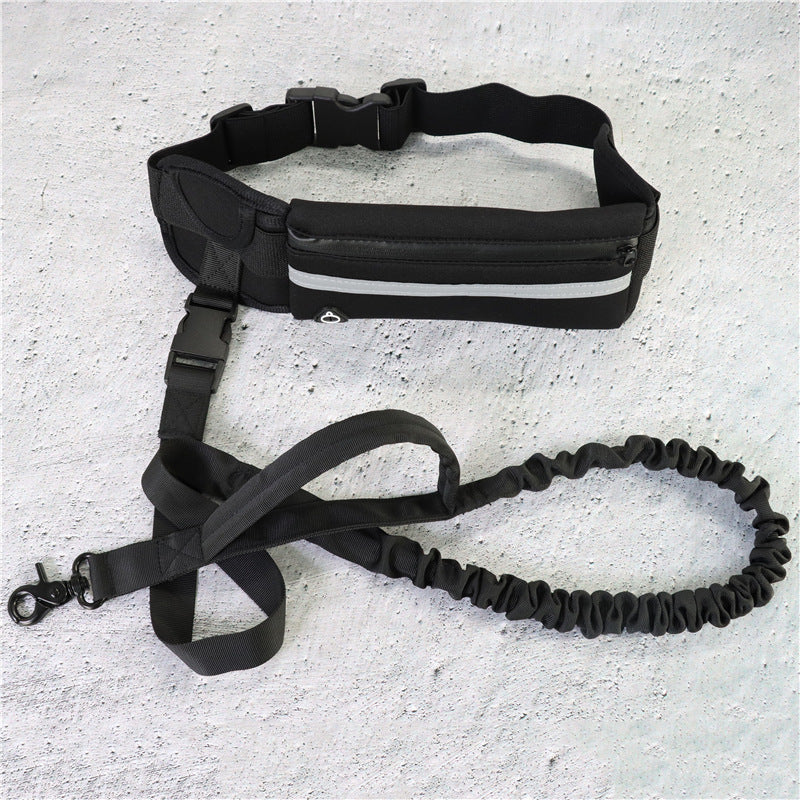Pet Walking Belt with Phone Pocket and Bottle Holder