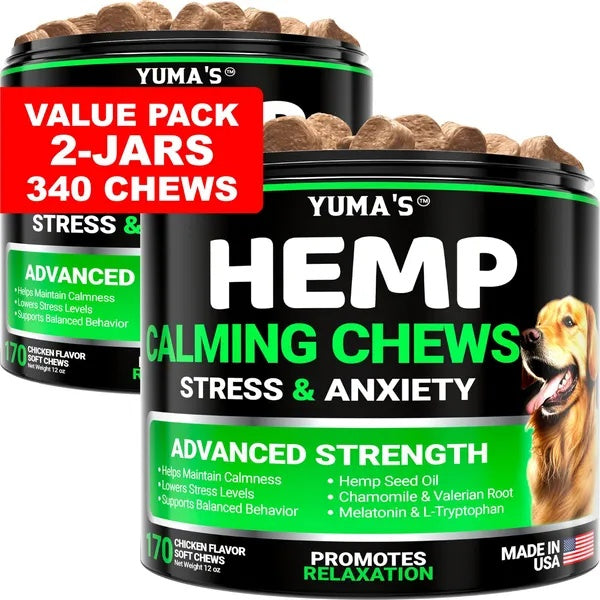 Natural Dog Calming Chews – No More Barking!