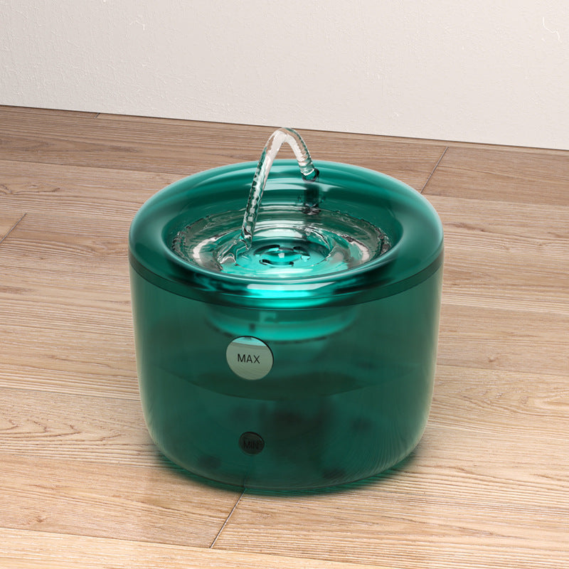 Pet Automatic Circulating Filter Water Fountain Large Capacity Induction Water Outlet