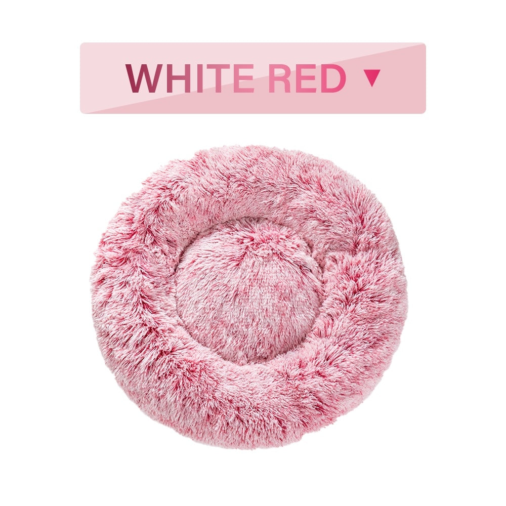 Soft Washable Donut Bed for Small and Large Dogs