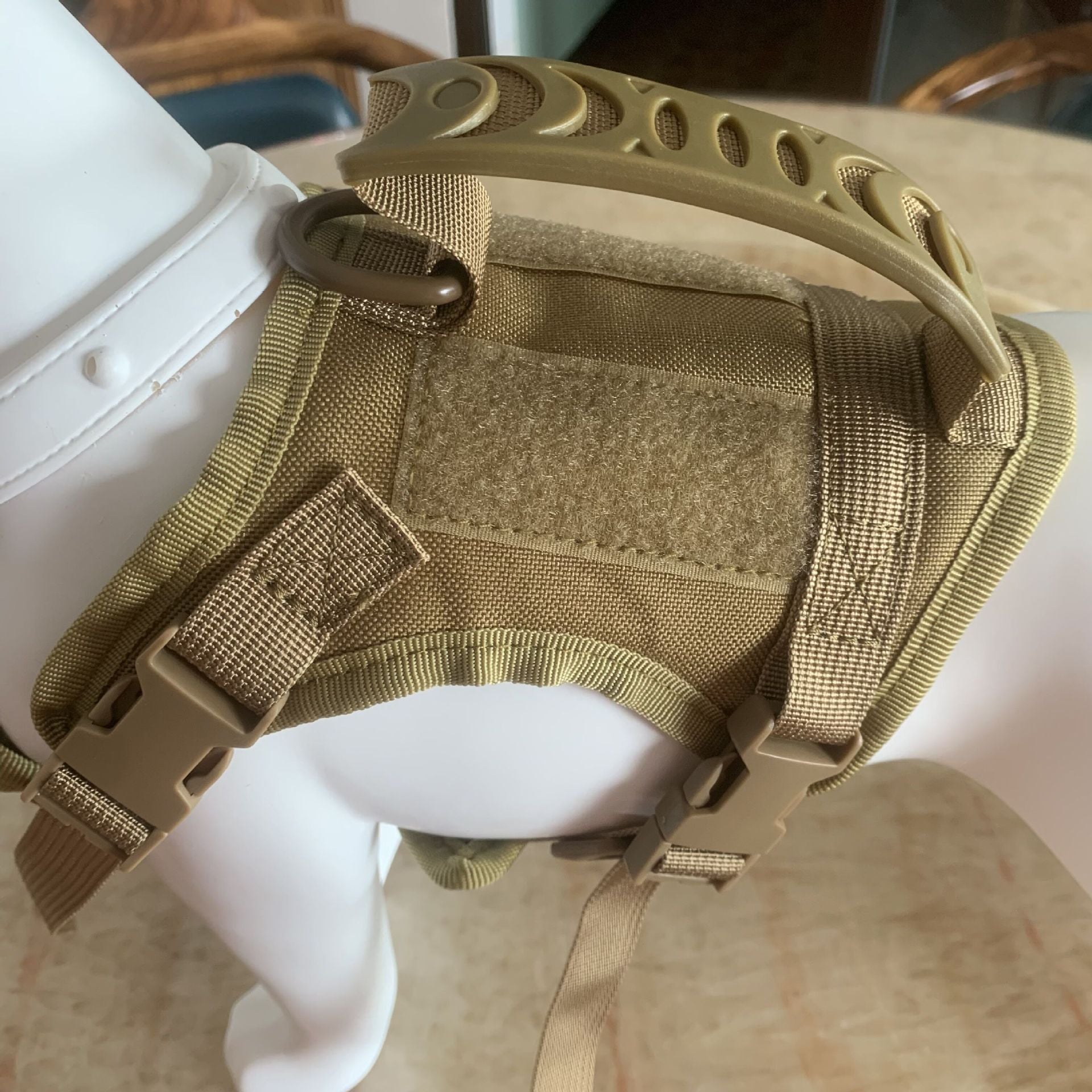 Vest-Style Pet Harness with Hand Holding Rope