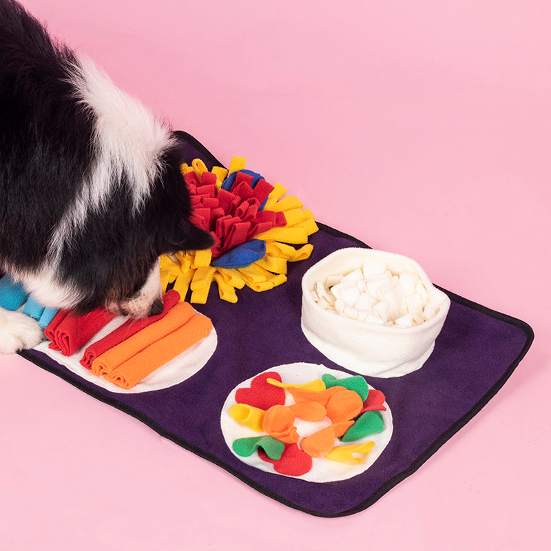 Durable Machine Washable Dog Snuffle Mat