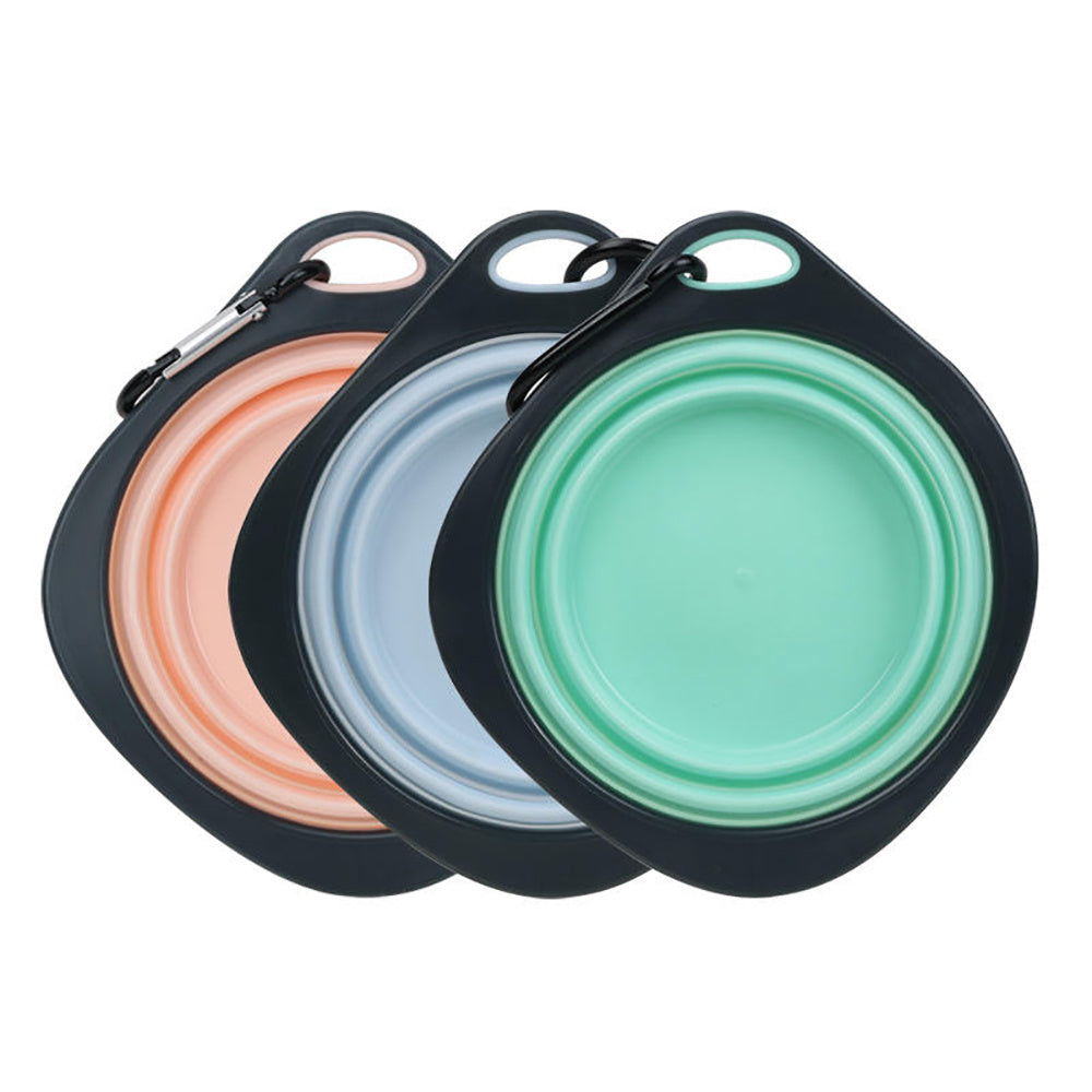 Collapsible Silicone Dog Travel Bowl