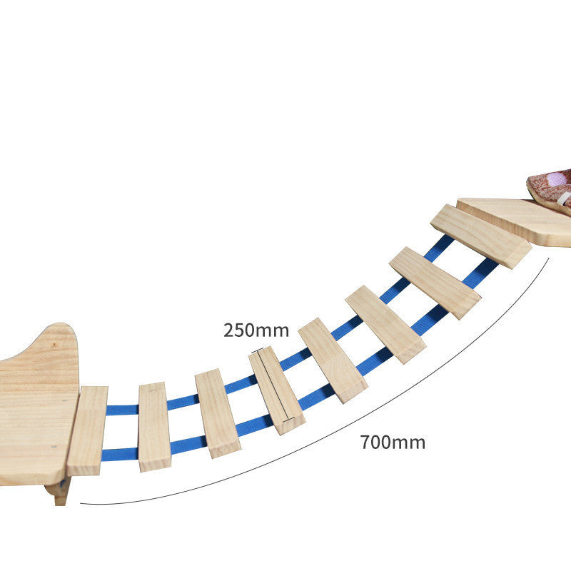 Wall-Mounted Cat Climbing Frame
