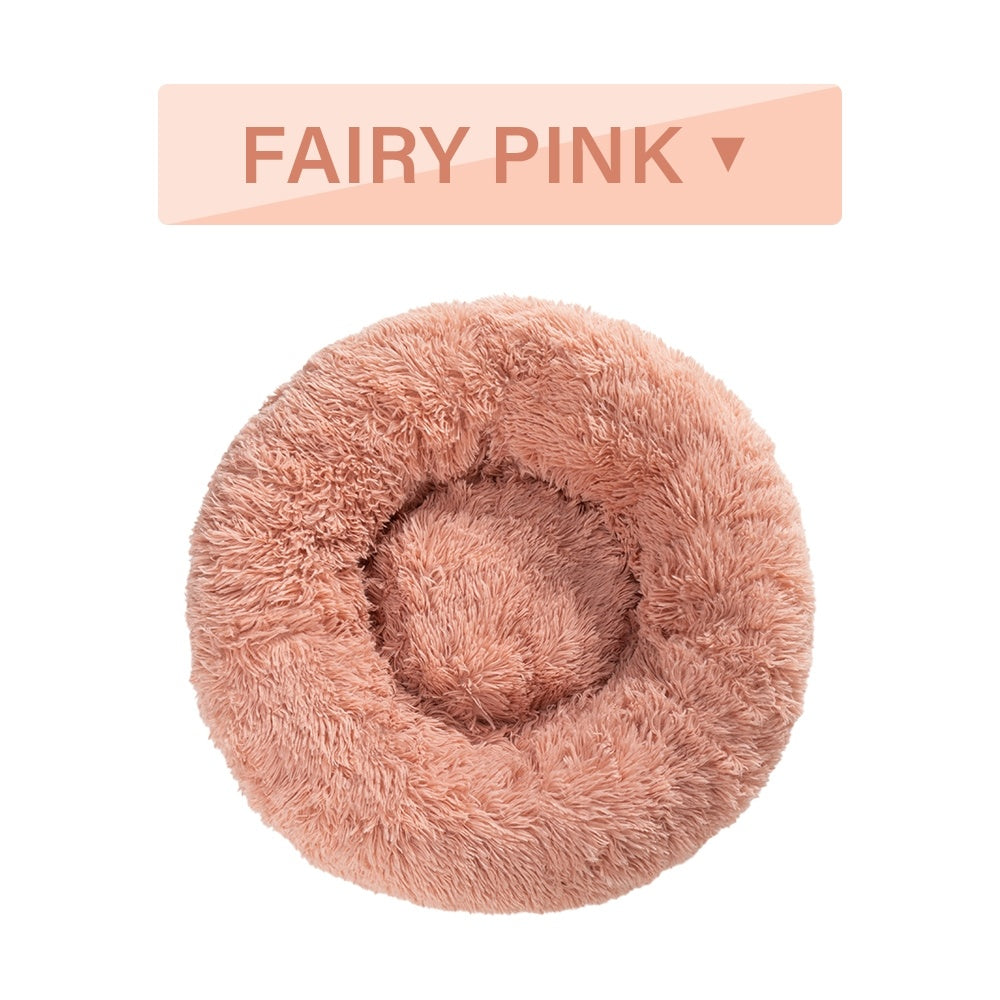 Soft Washable Donut Bed for Small and Large Dogs