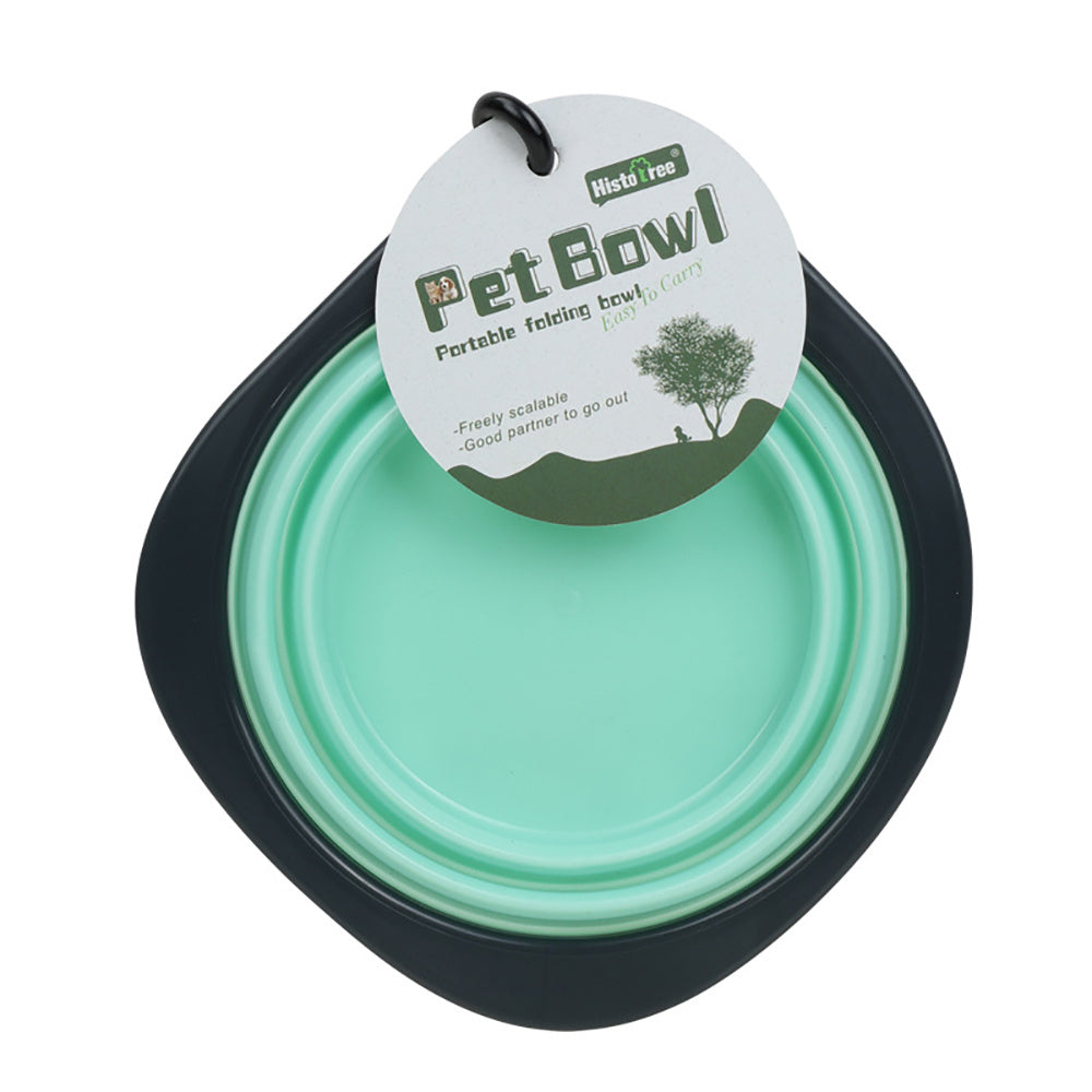 Collapsible Silicone Dog Travel Bowl