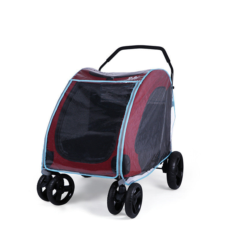Universal Pet Stroller Raincoat, Wind and Rain Protection