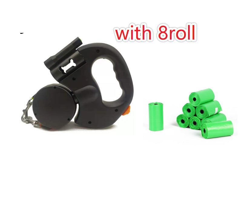 Dual Pet Leash for Small Dogs with 360° Swivel