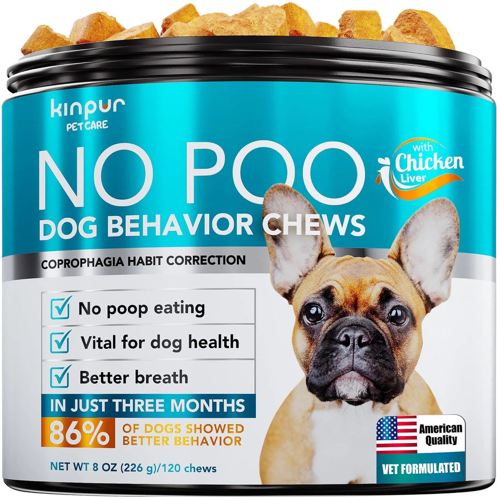 Digestive Enzyme Dog Chews, No Poo Formula, 180ct