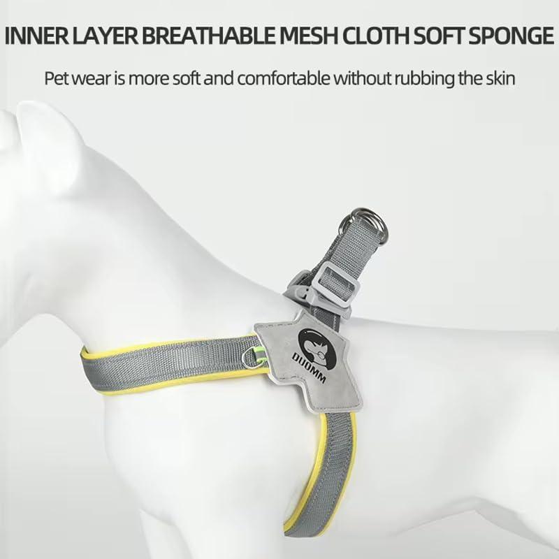 Adjustable Dog and Cat Harness with Reflective Design