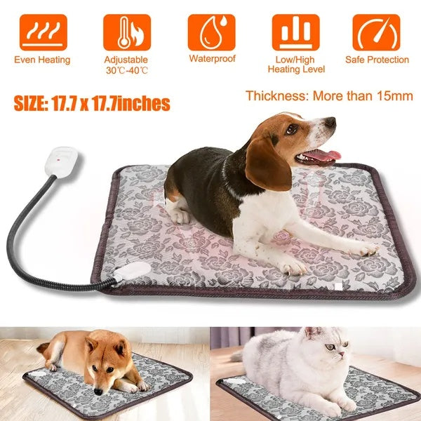Electric Pet Heating Pad for Dogs and Cats