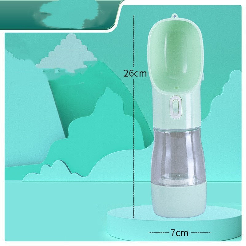 Travel-Friendly Water Bottle & Dog Bowl