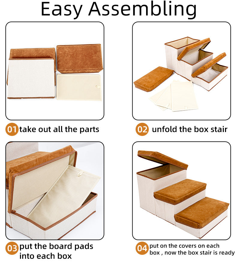 Dog Stairs for Sofa and High Beds