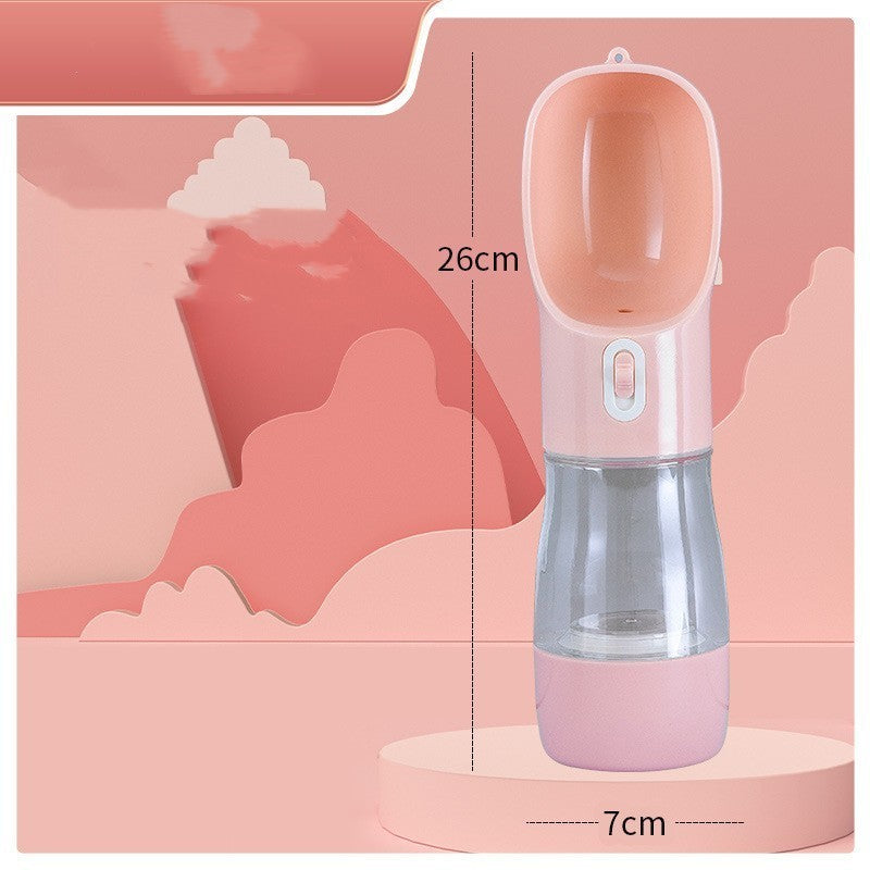 Travel-Friendly Water Bottle & Dog Bowl