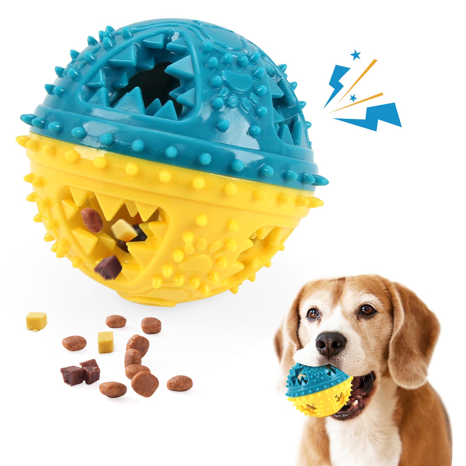 Dog Chew Sound Ball for Teeth Cleaning