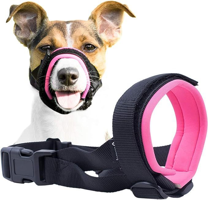 Breathable Dog Muzzle Mouth Cover Anti-Bark