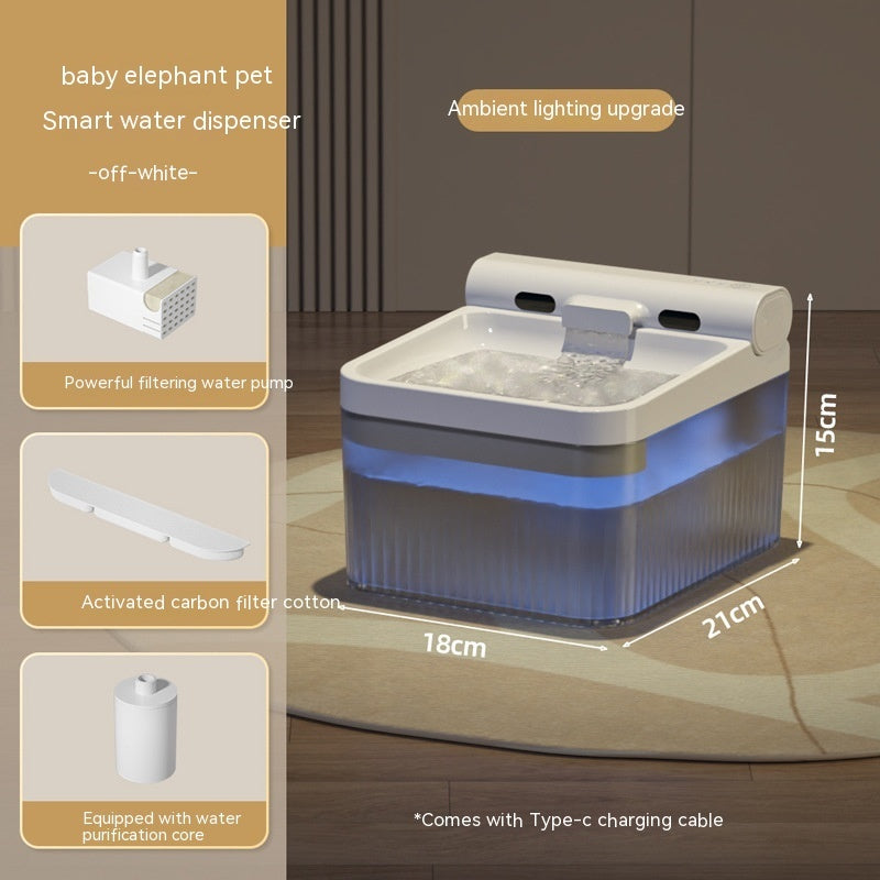 4L Smart Pet Water Dispenser with Triple Filter
