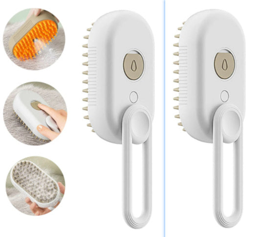 Electric Steam Brush for Pet Hair Cleaning