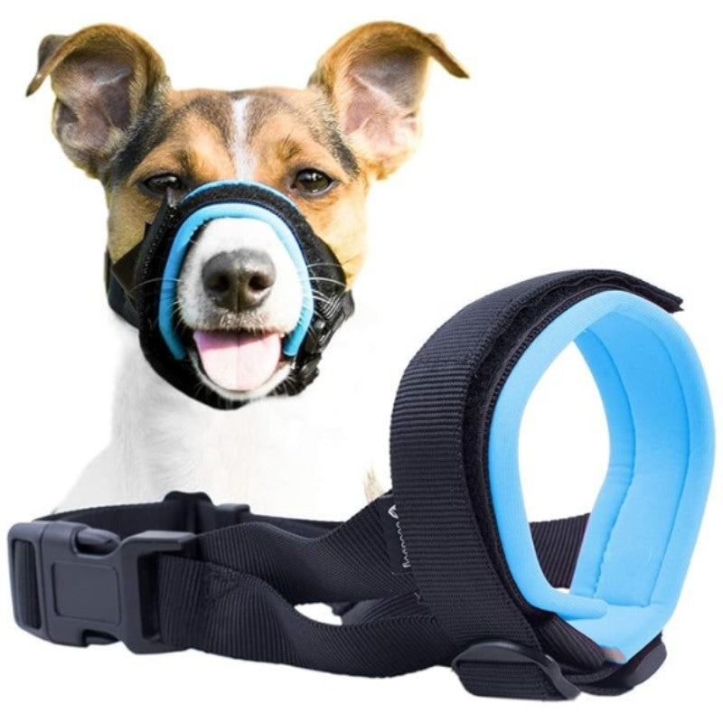 Breathable Dog Muzzle Mouth Cover Anti-Bark