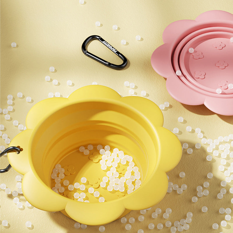 Portable Foldable Pet Feeding Bowl