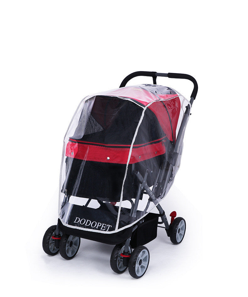Universal Pet Stroller Raincoat, Wind and Rain Protection