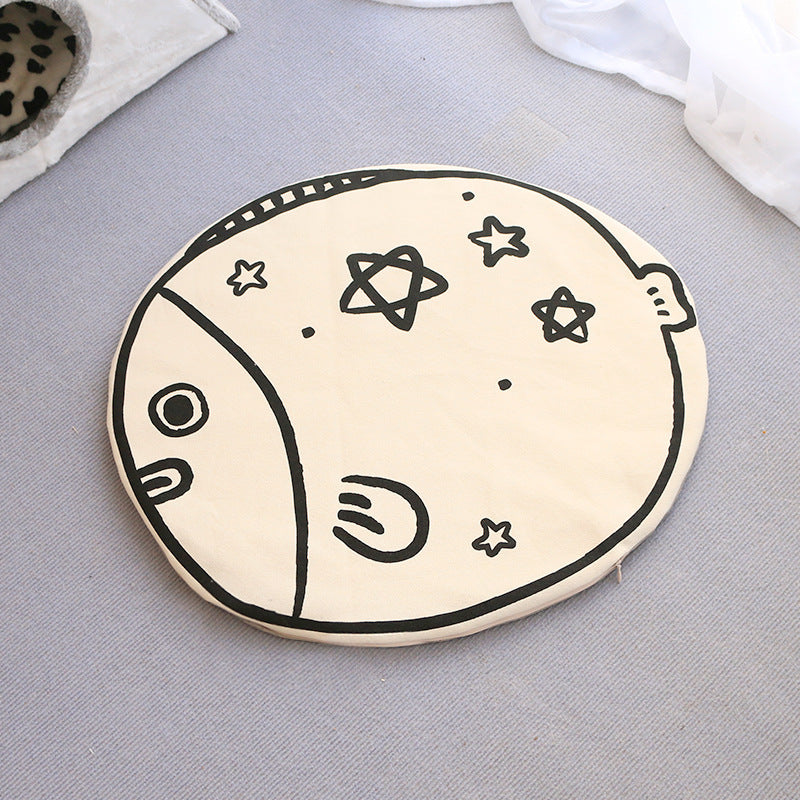 Cartoon Fish Cooling Mat for Pets