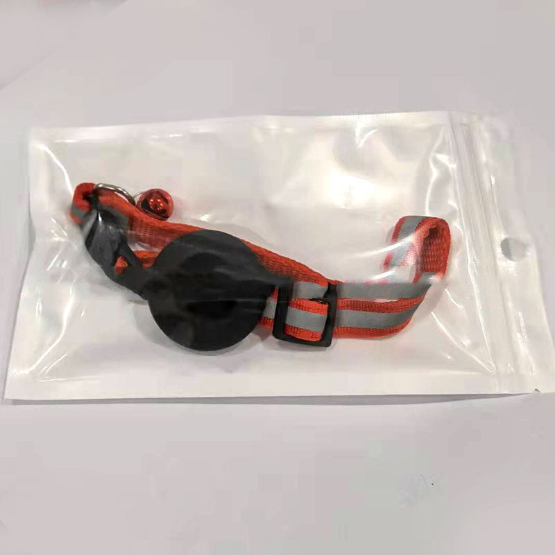 Dog and Cat Collar with Airtag and Reflective Strap