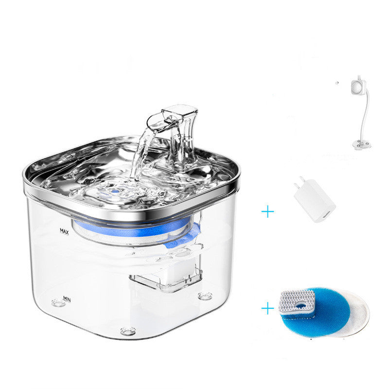Stainless Steel Automatic Pet Water Fountain